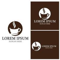 Coffee cup Logo Template vector