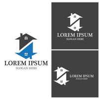 Property and Construction Logo design vector