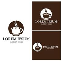 Coffee cup Logo Template vector