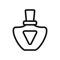 vector de icono de perfume moderno. ilustración de símbolo de contorno aislado