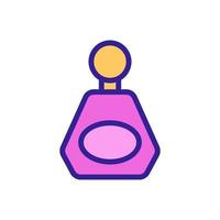 fragrant perfume icon vector. Isolated contour symbol illustration vector