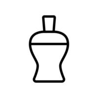 modern perfume icon vector. Isolated contour symbol illustration vector