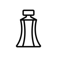 fragrant perfume icon vector. Isolated contour symbol illustration vector