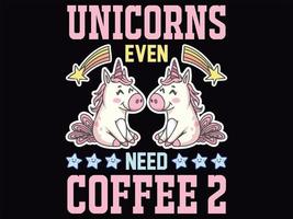 Unicorn t-shirt design vector file