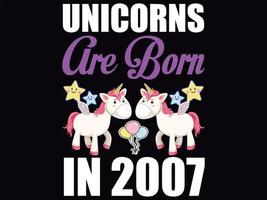 Unicorn t-shirt design vector file