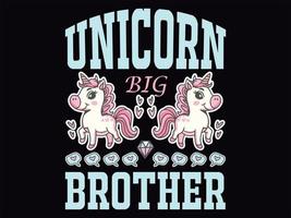 Unicorn t-shirt design vector file