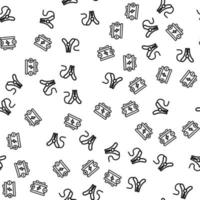 Auto Car Charge Battery Clamp Seamless Pattern vector