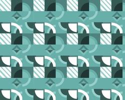 abstract geometric pattern. Background with turquoise color vector