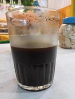 Black coffee everyday photo