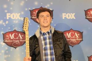 LAS VEGAS, DEC 10 - Scotty McCreery at the 2013 American Country Awards Press Room at Mandalay Bay Events Center on December 10, 2013 in Las Vegas, NV photo