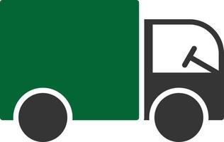 Bakery Truck Glyph Two Color vector