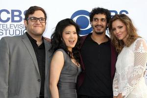 LOS ANGELES, MAY 19 - Ari Stidham, Jadyn Wong, Elyes Gabel, Katharine McPhee at the CBS Summer Soiree at the London Hotel on May 19, 2014 in West Hollywood, CA photo