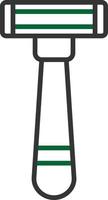 Razor Line Two Color vector