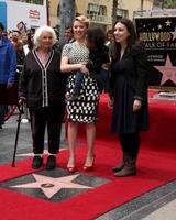 LOS ANGELES, MAY 2 - Scarlett Johansson, Grandma, sister, Mother at the Scarlett Johansson Star Walk of Fame Ceremony at Hollywood Boulevard on May 2, 2012 in Los Angeles, CA photo