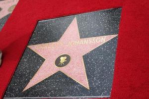 LOS ANGELES, MAY 2 - Scarlett Johansson Walk of Fame Star at the Scarlett Johansson Star Walk of Fame Ceremony at Hollywood Boulevard on May 2, 2012 in Los Angeles, CA photo