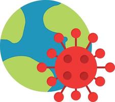 Pandemic Flat Icon vector