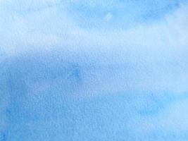 blue watercolour texture background pattern. photo