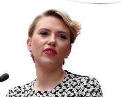 LOS ANGELES, MAY 2 - Scarlett Johansson at the Scarlett Johansson Star Walk of Fame Ceremony at Hollywood Boulevard on May 2, 2012 in Los Angeles, CA photo