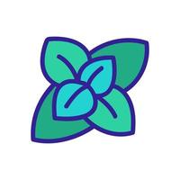 inflorescence of fragrant oregano icon vector outline illustration