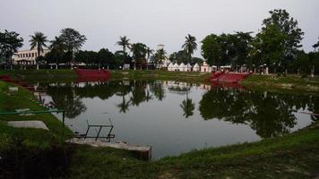 sita maa temple with little river photo