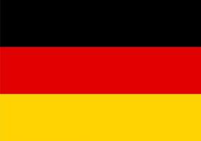 bandera de alemania, bandera de vector de alta calidad de alemania