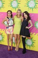 LOS ANGELES, MAR 23 - Savannah Jayde, Kelli Goss, Erin Sanders arrives at Nickelodeon s 26th Annual Kids Choice Awards at the USC Galen Center on March 23, 2013 in Los Angeles, CA photo