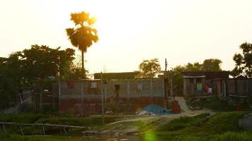 view of village and pure environment photo