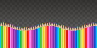 Colored Pencils With A Pencil Case Vector, Color Drawing, Pen Drawing,  Pencil Drawing PNG and Vector with Transparent Background for Free Download