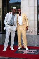 LOS ANGELES, MAY 13 - Samuel L Jackson, Steve Harvey at the Steve Harvey Hollywood Walk of Fame Star Ceremony at the W Hollywood Hotel on May 13, 2013 in Los Angeles, CA photo