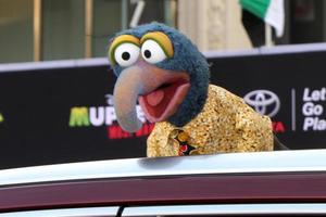 LOS ANGELES, MAR 11 - Sam the Eagle at the Muppets Most Wanted , Los Angeles Premiere at the El Capitan Theater on March 11, 2014 in Los Angeles, CA photo