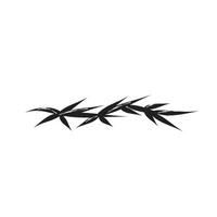 Christian Tattoo design with a Crown of Thorns vector