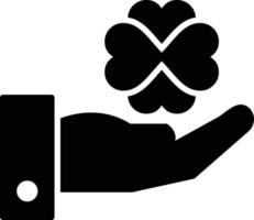 Luck Glyph Icon vector