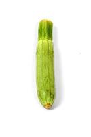 zucchini on a white background photo