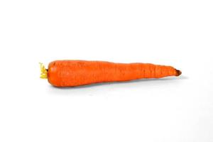 Carrots isolated on a white background photo