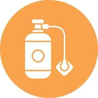 Oxygen Tank Glyph Circle Multicolor vector