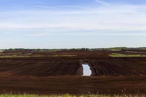 peat extraction, day photo