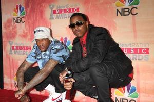 LOS ANGELES, MAR 29 - Jeremih, YG at the 2015 iHeartRadio Music Awards Press Room at the Shrine Auditorium on March 29, 2015 in Los Angeles, CA photo