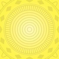 yellow gradient background with abstract mandala ornament motif. circle, elegant, creative and unique. suitable for background, texture, wallpaper, decor, brochure and poster vector