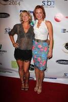 LOS ANGELES, SEP 6 - Zoe Bell, Kristanna Loken at the Mercenaries Premiere, Burbank International Fim Festival at AMC 6 on September 6, 2014 in Burbank, CA photo