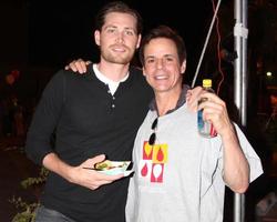 LOS ANGELES, OCT 6 - Zack Conroy, Christian LeBlanc at the Light The Night The Walk to benefit the Leukemia-Lymphoma Society at Sunset-Gower Studios on October 6, 2013 in Los Angeles, CA photo