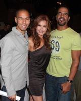 LOS ANGELES, MAR 24 - Bryton James, Tracey E Bregman, Kristoff St John at the Young and Restless 38th Anniversary On Set Press Party at CBS Television City on March 24, 2011 in Los Angeles, CA photo