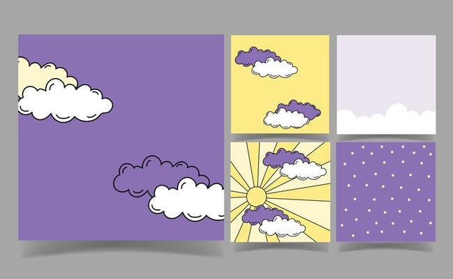 purple pastel colors memo notes Template for Greeting Scrap booking Card Design. abstract background. wallpaper wrapping paper.