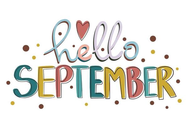 Hello September Vector Art, Icons, and Graphics for Free Download
