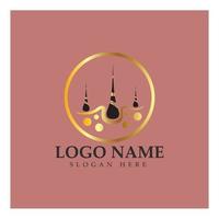 Hair treatment logo removal logo vector image design illustration