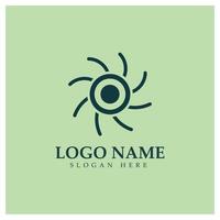 Neuron logo or nerve cell logo design,molecule logo illustration template icon with vector concept