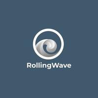 Rolling Waves Logo vector