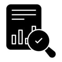 Perfect design icon of data analysis vector