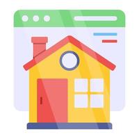 Perfect design icon of homepage vector