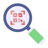 Premium download icon of search barcode vector