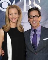 LOS ANGELES, JUL 17 -  Lisa Kudrow, Dan Bucantinsky at the CBS TCA July 2014 Party at the Pacific Design Center on July 17, 2014 in West Hollywood, CA photo